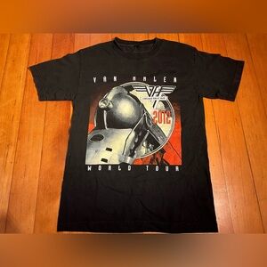 Van Halen 2012 World Tour Concert T shirt double sized size small